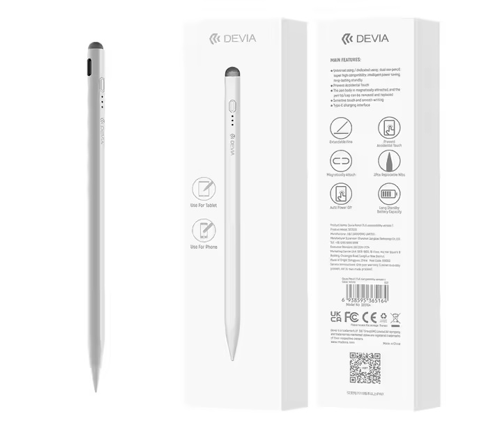 STYLUS ACTIVO ULTRA FINO IPAD DEVIA